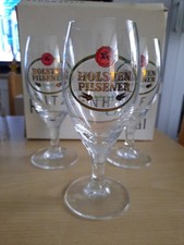 3 Holsten Pilsener 0,2 l - Tulpengläser