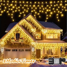 LED Lichterkette Eisregen