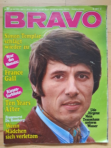 Bravo vom 6 1970 - nr.27, inge