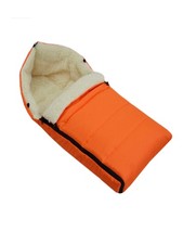 Fußsack aus Lammwolle 90cm Winterfußsack für Kinderwagen Buggy universell Linie