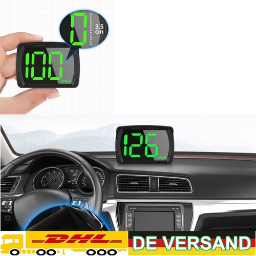 Gps hud digital tachometer kmh - gps,