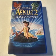 Arielle 2 - Sehnsucht nach dem Meer / Walt Disney / VHS Video Kassette