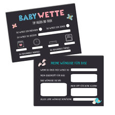 25 x Baby Tippkarten