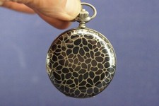 Favor Taschenuhr 800 Tula Silber mechanisch / Schweiz Pocket Watch Silver