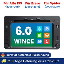 Autoradio Für Alfa Romeo 159 Sportwagon Brera Spider 6.2'' GPS Navi CD DVD DAB+