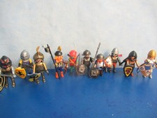 10 Ritter Figuren  Waffen zu 3666 70220  6000 4865 Ritterburg Playmobil 8596