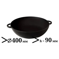 Pfanne Bräter aus Gusseisen