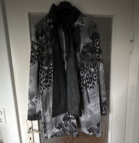 Damen mantel schwarz leder - damen,