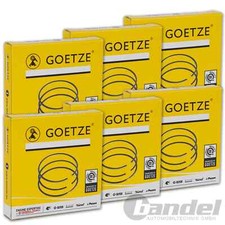 6x GOETZE KOLBENRINGE 84mm passend für BMW E46 E90 E60 E61 E83 E70 E53 M57 D30