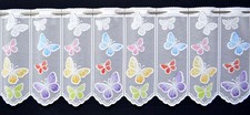 Schmetterlinge Scheibengardine 8 Breiten Kinderzimmergardine Küchengardine Neu