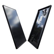 Solarpanel 100W Solarmodul 12V Monokristallin Solarzelle schwarz black