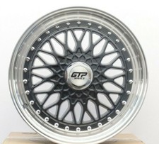 GTP Alufelgen 7x15 4x100 4x108 ET35 HONDA VW UP Golf GTI 1 2 3 AUDI BMW E30 TÜV