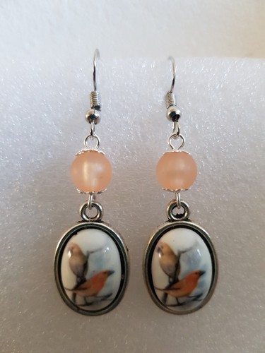Ohrringe cabochon mit - ohrringe,,