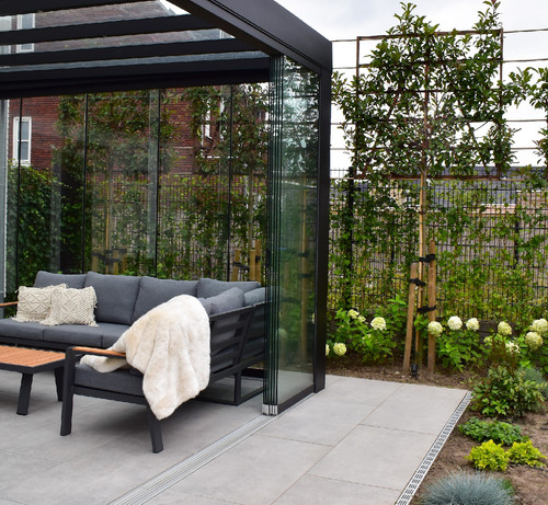 Glasschiebewand