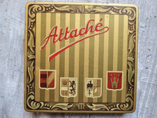 Zigarrenschachtel, Blechdose, Attache, für 10 Zigarren