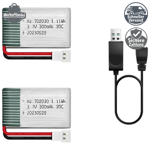 Lipo akku 300mah - lipo-akku, 3.7v