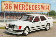 1:18 MCG - 1986 Mercedes W124 AMG - Ersatzteile - Spare Parts