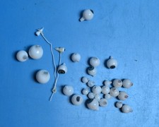 Konvolut 15 Paar alte blaue