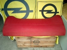 Opel Rekord C  Limousine Rückbank oben + unten  Stoff Rot Original