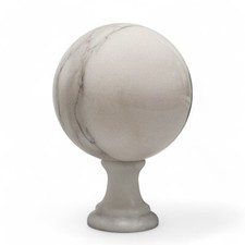 Kugel Weißer Marmor Carrara