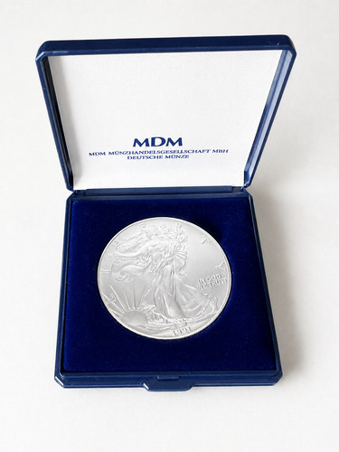 999er silber münze - 1, oz
