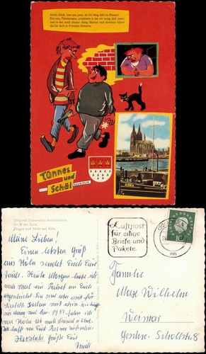 Ansichtskarte scherzkarte - ansichtskarte,
