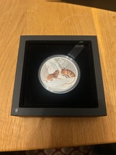 1 oz silber proof Maus