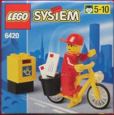 LEGO Postbote auf FahrradArt. 6420 Neu und OVP
