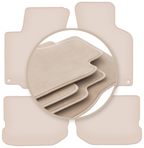 Premium beige fußmatten - premium,