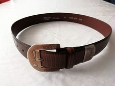 Edler, attraktiver Orig. "JOOP" Damen-Gürtel, echt Leder, braun