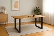 Esstisch Baumkante massiv