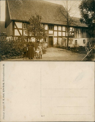 Ansichtskarte hausfassaden - ,