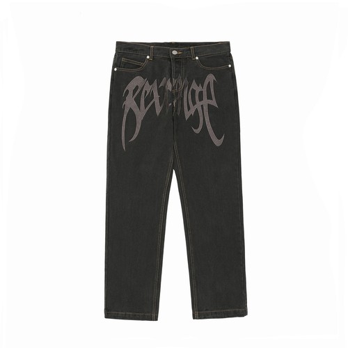 Herren baggy bedruckte jeans - herren,