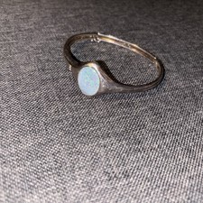 835er Silber Armreif Mit Einem