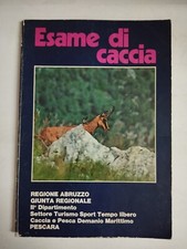 JAGDPRÜFUNG REGION ABRUZZEN REGIONALJUNTA II. ABTEILUNG 1980