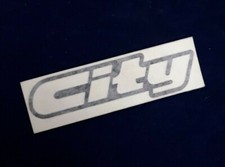 Schriftzug "City" schwarz VW