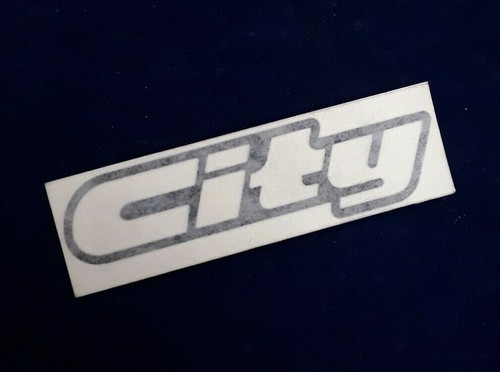 Schriftzug city schwarz vw - "city",
