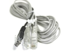 DSL Telefon Y Kabel für AVM Fritz Box 5012, 5140, 7113, 7140, 7141, 7150, 7170