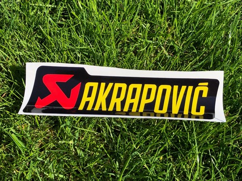 Akrapovic exhaust heat
