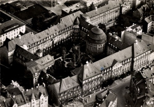 München luftaufnahme der - ak,