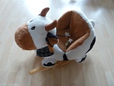 BIECO SCHAUKELKUH MIT SICHERHEITSGURT SCHAUKEL KUH SCHAUKELTIER guter Zustand