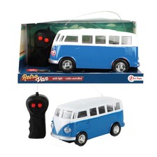 Spielzeugauto Auto ferngesteuertes Kinderauto Toi-Toys RC Retro Bus mit Licht