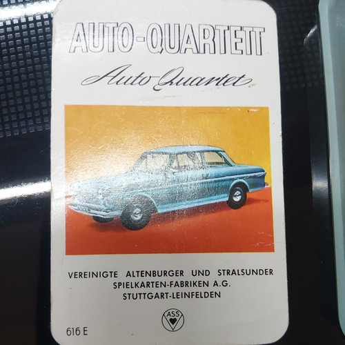 Antikes quartett ass - quartett,