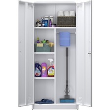 Besenschrank mit Belüftung &