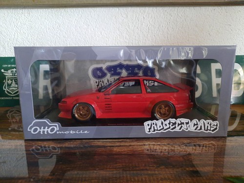Modell toyota ae86 - 1/18,