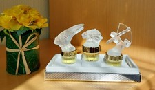 Lalique pour Homme Flacons Collection Les Mascottes Vintage 1998,1999,2000