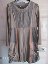 Franstyle Glamz Kleid  Größe 42 (FRA) M - 40 (DEU) - braun  Chiffonärmel