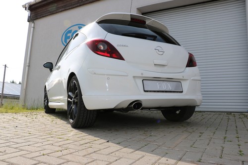 Fox sportauspuff opel corsa - fox,