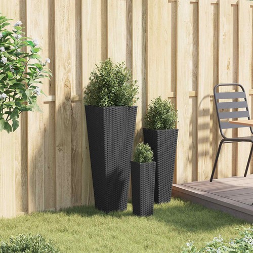 Hoher blumentopf mit - hoher,