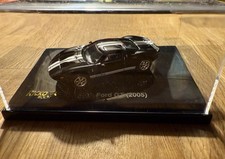 Top: Busch/Ricko Ford GT 2005 schwarz Automodell 1:87 PC Vitrine!